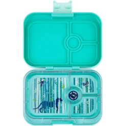 Yumbox Panino 4 compartimentos Aqua Panter Discount
