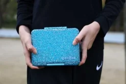 Yumbox Snack 3 compartimentos Glitter Blue Sale