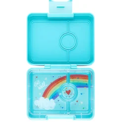 Yumbox Snack 3 compartimentos Aqua Rainbow