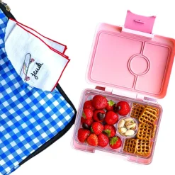Yumbox Snack 3 compartimentos Fifi Pink Rainbow Clearance